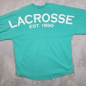 Spirit Jersey Women Medium Shirt Lacrosse Team School Club LAX Long Sleeve Adult